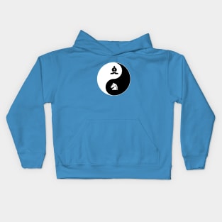 Bishop-Knight Yin Yang Kids Hoodie